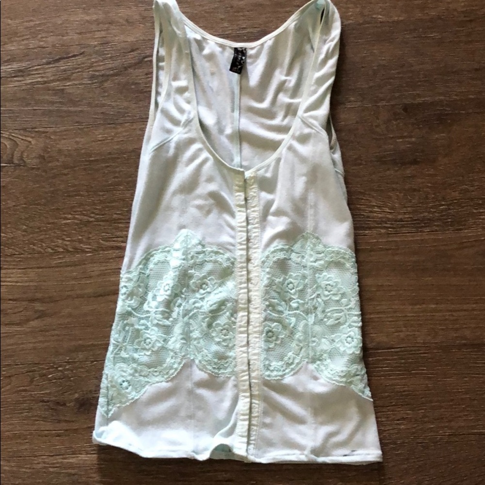 Free people corset style tank